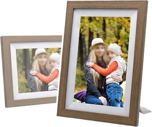 Digital Photo Frame, 10.1-Inch, Built-in 32gb Memory, 1280 * 800 IPS Touchscreen, Multi-User Connection, Remote Transfer, Automatic Rotation, Slideshow Playback, Photo/Video Sharing B in Saudi Arabia