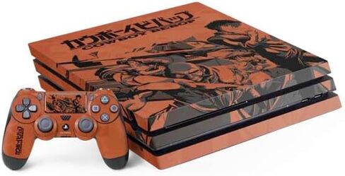Skinit Decal Gaming Skin Compatible with PS4 Pro Bundle - Officially Licensed Cowboy Bebop Bebop Crew Design in Saudi Arabia