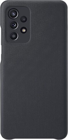 Samsung Galaxy A52 S-View Wallet Cover, Black in Saudi Arabia