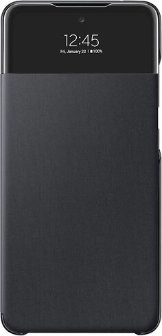 Samsung Galaxy A52 S-View Wallet Cover, Black in Saudi Arabia