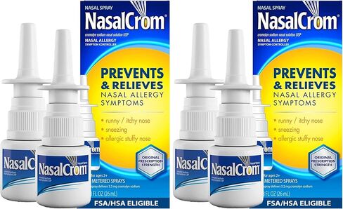 NasalCrom Nasal Spray Allergy Symptom Controller | 200 Sprays | .88 FL OZ in Saudi Arabia