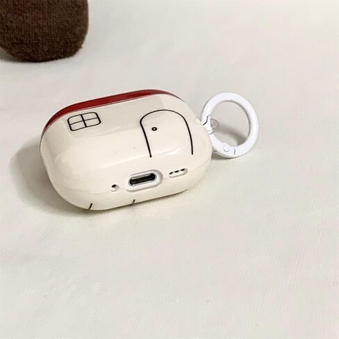 Earbuds Case for Airpods 4 with Keychain,Cute Cartoon Dog Puppy Pattern Design Shockproof Earphone Protective Shell Cover for Women Girly (Dog) in Saudi Arabia