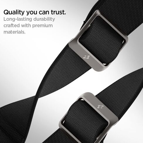 Spigen Air Fit Band Designed for Apple Watch Band Series 11/10 42mm, 9/8/7 41mm, SE3/SE2/SE/6/5/4 40mm, 3/2/1 38mm - Black in Saudi Arabia