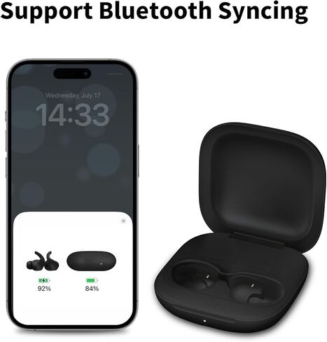 علبة شحن بديلة لجهاز Beats Fit Pro، حافظة شاحن محمول بمنفذ USB-C مع زر مزامنة بلوتوث، بطارية مدمجة 700 مللي أمبير في الساعة (غير متضمنة سماعات الأذن) in Kuwait