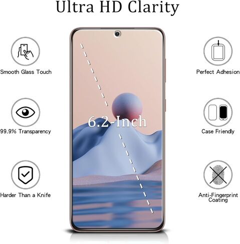MAYtobe [2-Pack Privacy Screen Protector for Samsung Galaxy S21 5G Tempered Glass, No Bubbles, Anti Scratch, Easy to Install in Saudi Arabia
