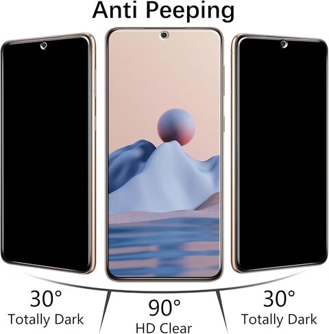 MAYtobe [2-Pack Privacy Screen Protector for Samsung Galaxy S21 5G Tempered Glass, No Bubbles, Anti Scratch, Easy to Install in Saudi Arabia