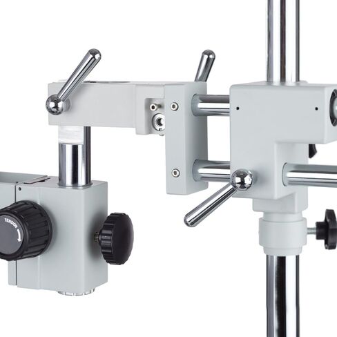 AmScope 7X-45X Simul-Focal Stereo Zoom Microscope with a Fiber Optic Ring Light and 10MP USB3 Camera in Saudi Arabia