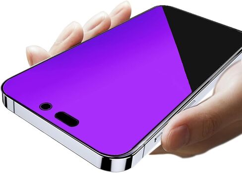 2 Pack 360 Degree Anti-blue Privacy Tempered Glass for iPhone 17 Pro Max Anti-Spy 4 Directions Screen Protector Film 6.9 inch in Saudi Arabia