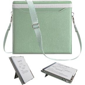 E NET-CASE Case for Remarkable 2 Paper Tablet - Business Design Protective Stand Cover with Pen Holder/Hand Strap/Carrying Shoulder Strap & Auto Sleep/Wake for 10.3" 2020 Released (Green) in Kuwait