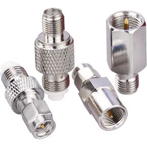TUOLNK 4 Type Set SMA to FME 4G Antenna Adapter Kit SMA to FME Coaxial Adapter WiFi Antenna for Coaxial Cable WiFi Antenna Wireless LAN Device RF Coax Connector in Kuwait