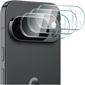 3 عبوات لواقي عدسة الكاميرا Google Pixel 10 Pro XL، طبقة من الزجاج المقسى صلابة 9H، مقاوم للخدش، شفاف عالي الدقة، صديق للحافظة in Kuwait