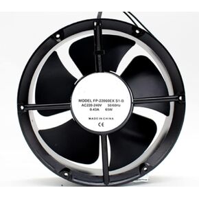 for FP-22060EX S1-B 220/240V 0.43A 65W 220X220X60MM 2-Wire Cooling Fan in Saudi Arabia
