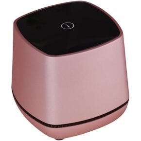 مكبرات صوت كمبيوتر USB صغيرة محمولة من NUOBESTY لسطح المكتب والكمبيوتر المحمول، مكبر صوت سلكي صغير باللون الذهبي الوردي مع مشغل موسيقى ستيريو مدمج مع صوت جهير مع تصميم موفر للصوت للاستخدام in Saudi Arabia