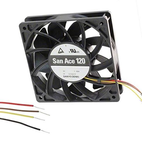 FAN 120X38MM 24VDC VANE RBLS (Pack of 1) (9GV1224P1H011) in Saudi Arabia