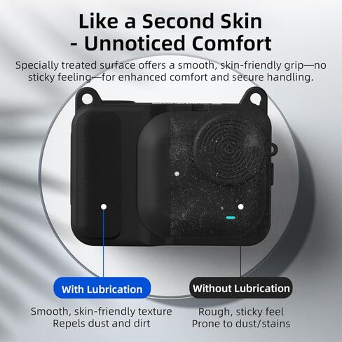 Silicone Protective Case for Insta360 Go Ultra, Lens Protector Action Camera Waterproof Dust Cover for Insta360 Go Ultra Accessory in Saudi Arabia