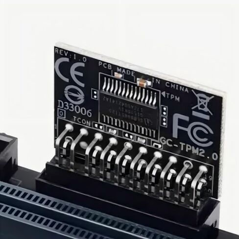 وحدة TPM 2.0 LPC 20Pin مع SLB9665 Windows 11 ترقية لجهاز ASUS X99-DELUXE X99-H/IPMI X99-E-10G مفتاح رأس الناقل الآمن المتوافق مع شريحة GC-TPM2.0 TPM in Kuwait