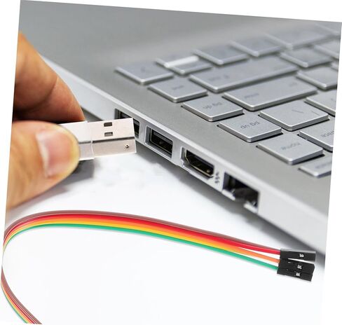 Gadpiparty 6 دبوس USB إلى محول تسلسلي محول تسلسلي عالمي لمشاريع DIY عشوائية in Kuwait