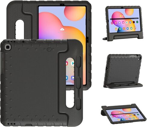 Bolete Kids Case for Samsung Galaxy Tab A 10.1 2019 Release (Model:SM-T510/T515),Shockproof Soft EVA Adjustable Bracket Cover for Samsung Galaxy Tab A 10.1 Case, Purple in Saudi Arabia