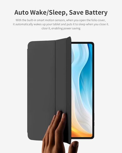 حافظة تابلت TECLAST T60Pro، رفيعة للغاية، خفيفة الوزن للغاية، مقاومة للصدمات، مقاومة للخدش، وظيفة الوقوف، حماية كاملة in Kuwait