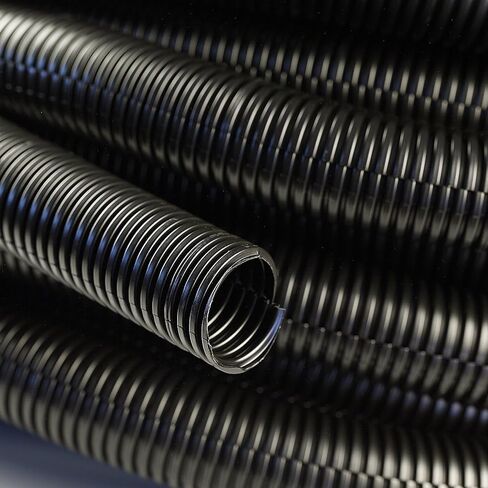 MAS Split Wire Loom Conduit 20 Ft Polyethylene Tubing Car Automotive Power Amp 1" in Saudi Arabia