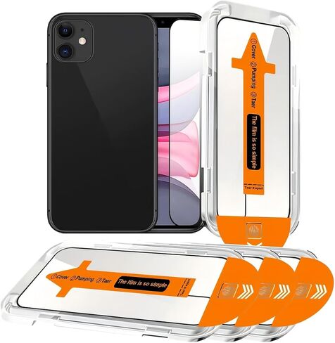 for iPhone 17 Pro Screen Protector 4 Pack [9H+ Tempered Glass] [Military-Grade Drop Protection] [Easy Installation] Shockproof Full Edge Coverage 6.3 Inch 2025 in Saudi Arabia