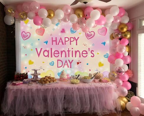 7x5ft عيد الحب خلفية القبلات العناق الحب محادثة قلوب خلفية الصورة لعيد الحب الطرف الديكور الوردي القلب الأحبة الحلوى عيد الحب الأسرة راية الطرف in Saudi Arabia
