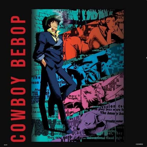 Skinit Decal Gaming Skin Compatible with PS4 Console - Officially Licensed Cowboy Bebop Poster Design in Saudi Arabia