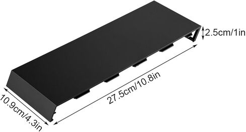 HDD Case for 4 Console Black Frosted Faceplate Easy Installation Simple Stylish Design HDD Cover in Saudi Arabia