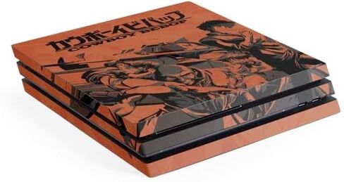 Skinit Decal Gaming Skin Compatible with PS4 Pro Console - Officially Licensed Cowboy Bebop Bebop Crew Design in Saudi Arabia