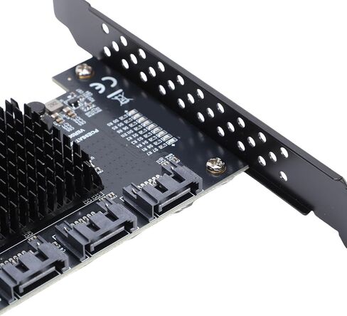 بطاقة توسيع Fabater PCIe 4X إلى 9 منافذ 3.0، محول القرص الصلب PCIe GEN3 بسرعة 6 جيجابت في الثانية مع إمكانية التبديل السريع وتوافق AHCI، لأنظمة 10 11 2003 in Kuwait
