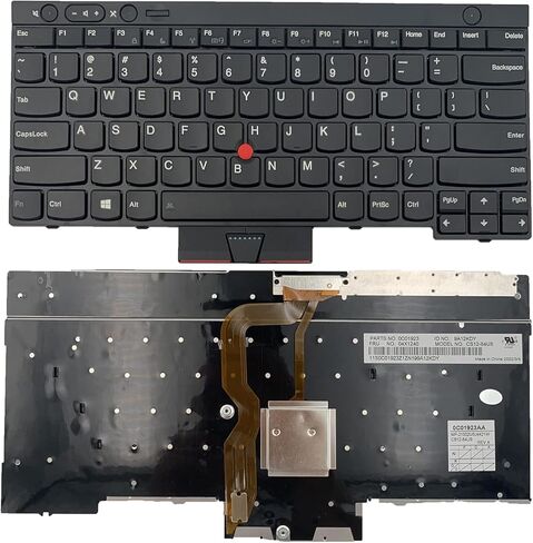 Laptop Replacement US Layout Keyboard for Lenovo ThinkPad T430 T430I T430S X230 X230T T530 W530 L430 L530 04Y0490 04X1277 04X1315 04X1263 04W3048 04W3123 in Saudi Arabia