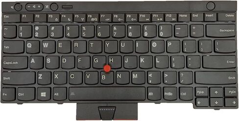 Laptop Replacement US Layout Keyboard for Lenovo ThinkPad T430 T430I T430S X230 X230T T530 W530 L430 L530 04Y0490 04X1277 04X1315 04X1263 04W3048 04W3123 in Saudi Arabia