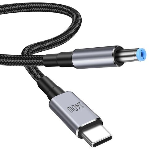 كابل طاقة MEIRIYFA USB C إلى DC 5.5 مم × 2.5 مم سلك شحن سريع PD 140 وات 7A مدخل USB من النوع C إلى DC5.5x2.5 مم كابل طاقة الإخراج للهواتف والأجهزة اللوحية والكمبيوتر المحمول وجهاز التوجيه (1.8 متر) (DC 5.5 مم × 2.5 مم) in Kuwait