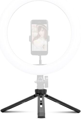 Metal Aluminum Alloy Tabletop Tripod 4-Level Adjustable Mini Camera Phone Stand for DSLR Mirrorless Cameras Portable Foldable Photography Accessory in Saudi Arabia