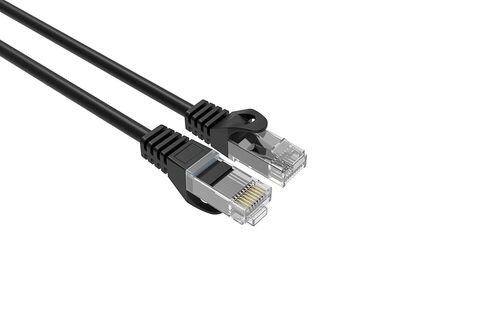 LOGICO Best Cat6 Slim Patch Cable 26AWG Bare Copper RJ-45 Ethernet Cable (25 Pack, Blue, 10FT) in Saudi Arabia