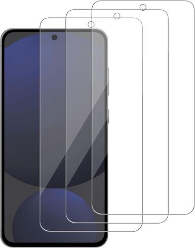 for iPhone 17 Pro Max Screen Protector 3 Pack with Easy Installation Frame, Zero Bubble, 9H Tempered Glass Anti-Scratch, Full Coverage Ultra HD Clear & Case Friendly, Perfect for Women in Saudi Arabia