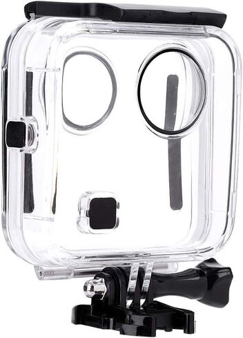 Tbest Protective Cover Diving Case Housing for 45m Underwater Camera Transparent PC Aluminum Alloy 110mm in Saudi Arabia