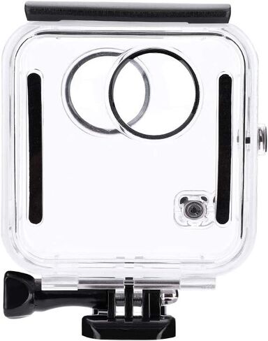 Tbest Protective Cover Diving Case Housing for 45m Underwater Camera Transparent PC Aluminum Alloy 110mm in Saudi Arabia