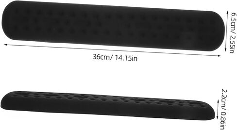 VILLCASE Memory Foam Keyboard Wrist Rest Pad Beaded for Typing Support Elbow Cushion for Desk Laptop Comfortable Hand Pillow for Extended Use in Saudi Arabia