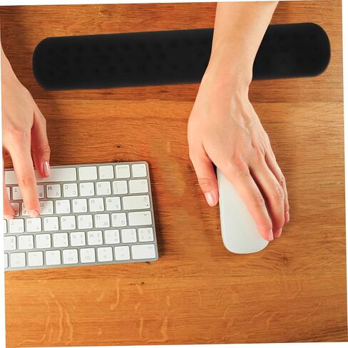 VILLCASE Memory Foam Keyboard Wrist Rest Pad Beaded for Typing Support Elbow Cushion for Desk Laptop Comfortable Hand Pillow for Extended Use in Saudi Arabia
