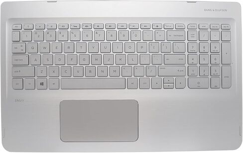 مسند راحة جديد لجهاز HP Envy X360 M6-W 15-W m6-w103dx M6-w105DX m6-w011dx M6-W102DX حافظة علوية مع لوحة مفاتيح بإضاءة خلفية 807526-001 in Kuwait