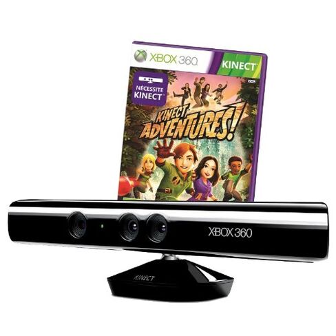مستشعر Kinect لجهاز Xbox 360 النحيف الجديد (بدون لعبة أو محول طاقة) in Kuwait