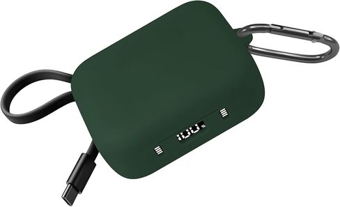 Geiomoo Soft Silicone Cover for Anker Soundcore P41i, Flexible Scratch Resistant Case with Carabiner (Black) in Saudi Arabia