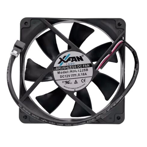 مروحة RDL1225B RDL1225B DC12V 0.18A 12025 مروحة تبريد عاكسة ذات 3 أسلاك in Kuwait