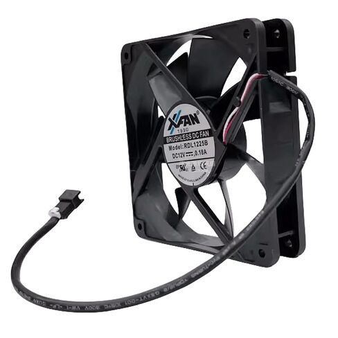 مروحة RDL1225B RDL1225B DC12V 0.18A 12025 مروحة تبريد عاكسة ذات 3 أسلاك in Kuwait