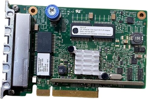 4-Port Ethernet 1Gb 331FLR محول 684208-B21 629135-B21 634025-001 بطاقة الشبكة لمحول G8 G9 Gen8 Gen9 (البطاقة فقط) in Kuwait