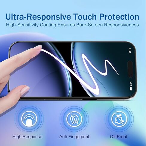 GARYOG 2 Pcs for Iphone 17 Pro Max Screen Protector,Easy Installation | Military Grade 9H Tempered Glass | Ultra HD Clarity | Scratch-Resistan | Anti-Fingerprint|,with Camera Protector Magnetic Ring in Saudi Arabia