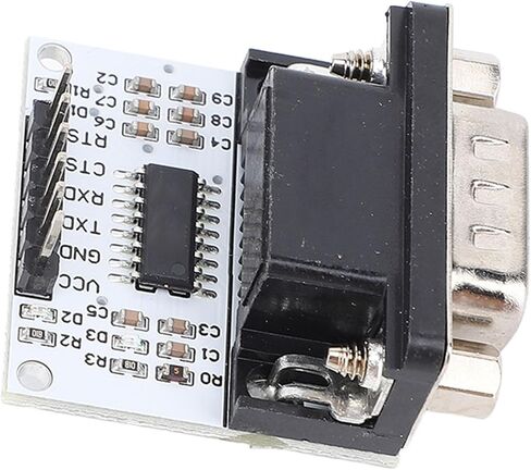 Yunir SP3232 Chip, 232 to TTL Module, Versatile Use, ESD Guard, Premium Materials for 3-5.5V Power Supply PCB Board with SP3232 Chip DB9 Interface and LED Indicator (Male Head) in Saudi Arabia