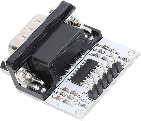 Yunir SP3232 Chip, 232 to TTL Module, Versatile Use, ESD Guard, Premium Materials for 3-5.5V Power Supply PCB Board with SP3232 Chip DB9 Interface and LED Indicator (Male Head) in Saudi Arabia