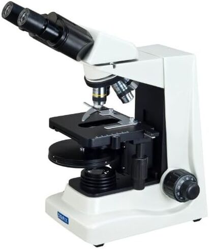 OMAX 40X-1600X Advanced Binocular Phase Contrast Compound Microscope with Plan Turret Phase Contrast Kit and Reversed Nosepiece in Saudi Arabia